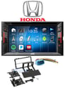 JVC DVD/CD Player Monitor w/Bluetooth/USB/iPhone/Android For 1999-00 Honda Civic Image 1