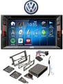 JVC DVD/CD Player w/Bluetooth/USB/iPhone/Android For 2006-15 Volkswagen Passat Image 1