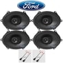 MTX Front+Rear Factory Speaker Replacement For 1999-2002 Ford Expedition Image 1