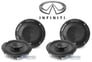 MTX 6.5" Front+Rear Speaker Replacement For 1996-2001 INFINITI I30 Image 1