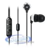 Scosche HP155m Noise Isolation Earbuds with tapLINE II & Microphone (Black/Chrome) Image 2