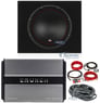 MTX 5512-44 12" 800w Subwoofer+Free Sealed Enclosure + Mono Amplifier + Amp Kit Image 1