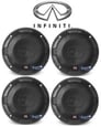MTX 6.5" Front+Rear Speaker Replacement For 2003-2006 INFINITI G35 Sedan Image 1