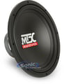 MTX Terminator TN12-02 12&rdquo; 400 Watt Car Audio Subwoofer+Sealed Sub Box Enclosure Image 6