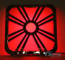 2) Kicker 11L712GLCR 12" Chrome Grilles w/LEDs For Solo Baric 11S12L7 Subwoofers Image 6