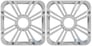 2) Kicker 11L712GLW 12" White Grilles w/LEDs For SoloBaric 11S12L7 Subwoofers Image 1