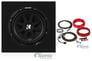 KICKER 43C104 Comp 10" 300 Watt Subwoofer + JBL Amplifier + Amp Kit + Sealed Box Image 1