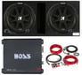 Kicker 15" Dual Loaded Subwoofer Box w/ 2000W 4-Ch. Amplifier & Free Amp Kit Image 1