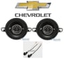 Kicker CS 3.5" Front Door Speaker Replacement Kit For 2005-2013 Chevy Corvette Image 1