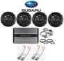 Kicker CS 6.5" Speaker Replacement Kit+4-Ch Amp For 1993-2007 Subaru Impreza Image 1