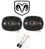 Kicker Front Factory Speaker Replacement Kit For 2003-2005 Dodge Ram 2500/3500 Image 1