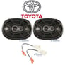 Kicker 6x9" Rear Factory Speaker Replacement Kit For 2002-2006 Toyota Camry Image 1