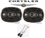 Kicker 6x9" Rear Factory Speaker Replacement Kit For 1999-2004 Chrysler 300M Image 1
