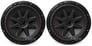(2) Kicker 43CVR104 Subwoofers Image 1