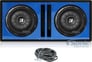 (2) Kicker 43CVT122 COMPVT 12" 1600 Watt Car Subwoofers+Vented Sub Box Enclosure Image 1