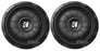 (2) Kicker 43CWR104 COMPR10 10" 1600 Watt Car Stereo Subwoofers Subs Image 1