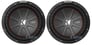(2) Kicker 43CWR102 COMPR10 1600 Watt 10" Car Audio Subwoofers Subs Image 1