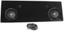 Enclosure Box+(2) Kicker 10" Subwoofers For 07-13 GMC/Chevy Sierra/Silverado Image 1
