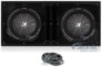 (2) Kicker 43CWR122 COMPR12 2000 Watt 12" Car Subwoofer+Vented Sub Box Enclosure Image 1