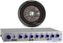 Kicker 43CWRT81 COMPRT8 8" 600w Shallow Slim Car Subwoofer Sub+7-Band Equalizer Image 1