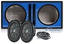 (2) Kicker 43CWRT121 COMPRT12 12" 2000W Car Subwoofers+Vented Sub Box Enclosure Image 1