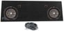 Sub Enclosure Box+2) Kicker 12" Subwoofers For 07-13 GMC/Chevy Sierra/Silverado Image 1