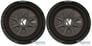 (2) Kicker 43CWRT672 Shallow Mount Car Subwoofers Image 1