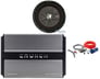 Kicker 43CWRT672 6 3/4" 300w Subwoofer + Amplifier and Amp Wiring Kit Image 1