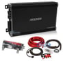 Kicker 43CXA12001 CXA1200.1 1200W RMS Mono Car Audio Amplifier+Amp Kit Package Image 1