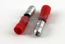 Male Bullet Connnector 100 Pack Red 18-22 Gauge Image 1