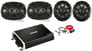 Kicker 43DXA2504 4-Channel 60Wx4 Car Audio Amplifier+6.5"+6x9" Speakers+Amp Kit Image 1