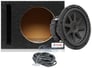 Kicker 44CVX104 10" 600 Watt RMS Subwoofer + Atrend 10SQV Image 1