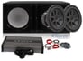 2) Kicker 44CVX104 CVX 10" Subwoofers+Vented Sub Box Enclosure+Amplifier+Amp Kit Image 1