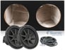 2) Kicker 44CVX124 Comp VX CVX 12" 3000w Car Subwoofers+Sealed Sub Box Enclosure Image 1