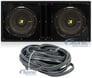 (2) Kicker 44CWCD124  with Ported Dual Enclosure Image 1