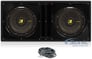(2) KICKER 44CWCS124 CompC 12" 1200 Watt Car Subwoofers+Vented Sub Box Enclosure Image 1