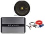 KICKER 44CWCS124 CompC 12" 600 Watt SVC Car Audio Subwoofer+Amplifier+Amp Kit Image 1