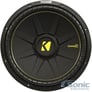 (2) KICKER 44CWCS154 CompC 15" 2400w SVC 4-Ohm Car Audio Subwoofers Subs Image 4