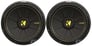 (2) KICKER 44CWCS154 CompC 15" 2400w SVC 4-Ohm Car Audio Subwoofers Subs Image 1
