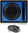 Planet Audio AC10D 10" 1500 Watt Dual 4-OHM Car Subwoofer + Vented Enclosure Image 1