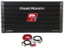 Power Acoustik CB1-8000D Monoblock Amplifier + Amp Kit Image 1
