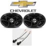 JVC Rear Factory Speaker Replacement For 1994-2005 Chevrolet Chevy Malibu Image 1