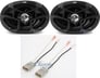 JVC CSC 900W 6x9" Rear Deck Speaker Replacement Kit For 2009-2014 Acura TL Image 1