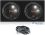(2) Boss CXX124DVC Sealed Dual Enclosure Image 1