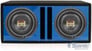 (2) BOSS D10F 10" 1600W Shallow Slim Car Audio Subwoofers + Dual Vented Sub Box Image 1