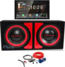 Kenwood DDX9705S 6.95" Navigation GPS DVD Bluetooth Receiver+(2) 12" Subwoofers Image 1