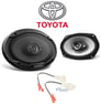 Kenwood 6x9" Front Factory Speaker Replacement Kit For 2002-2006 Toyota Camry Image 1