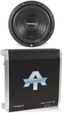Rockford Fosgate Prime R2D2-10 + 2-Ohm Stable 2-Channel Amplifier Image 1