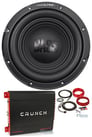 Alpine W12S4 Subwoofer + 2-Channel Amplifier and Amp Kit Image 1