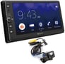 Sony XAV-AX100 Carplay / Android Auto + FREE Surface Mount Back-Up Camera Image 1